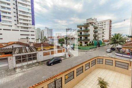 Vista da Sala de apartamento para alugar com 1 quarto, 40m² em Aviação, Praia Grande