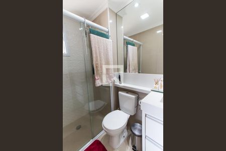 Banheiro da Suíte de apartamento à venda com 3 quartos, 59m² em Vila Maria, São Paulo