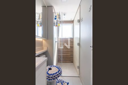 Banheiro de apartamento à venda com 2 quartos, 49m² em Santa Maria, Osasco