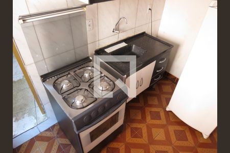 Quarto e Cozinha de casa para alugar com 1 quarto, 25m² em Vila Zat, São Paulo