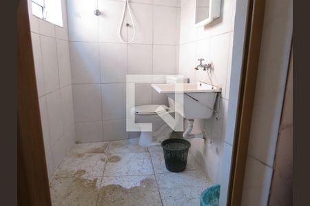 Banheiro e Lavanderia de casa para alugar com 1 quarto, 25m² em Vila Zat, São Paulo