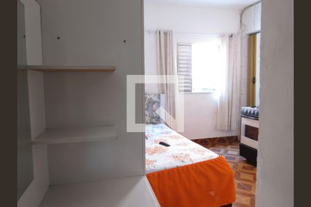 Quarto e Cozinha de casa para alugar com 1 quarto, 25m² em Vila Zat, São Paulo