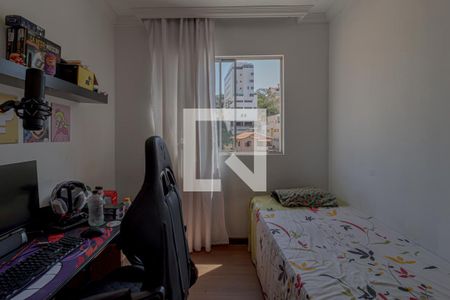 Quarto 1 de apartamento à venda com 3 quartos, 92m² em Ana Lúcia, Belo Horizonte