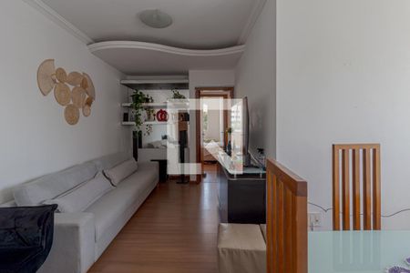Sala de apartamento à venda com 3 quartos, 92m² em Ana Lúcia, Belo Horizonte