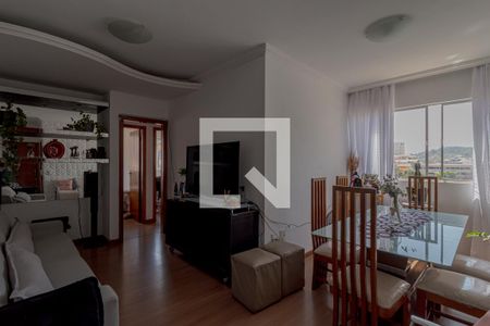 Sala de apartamento à venda com 3 quartos, 92m² em Ana Lúcia, Belo Horizonte