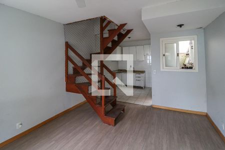 Sala de casa de condomínio à venda com 3 quartos, 95m² em Tristeza, Porto Alegre