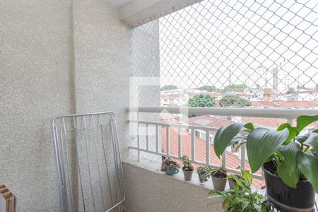 Varanda da Sala de apartamento para alugar com 2 quartos, 53m² em Vila das Merces, São Paulo