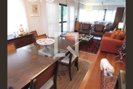 Sala de apartamento para alugar com 4 quartos, 170m² em Vila Andrade, São Paulo