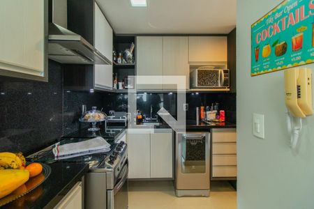 Cozinha e Área de Serviço de apartamento à venda com 3 quartos, 89m² em Santa Tereza, Porto Alegre