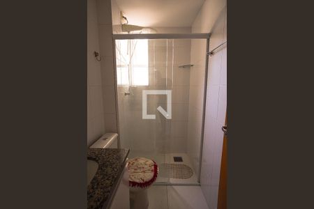 Banheiro Social de apartamento à venda com 3 quartos, 69m² em Manacás, Belo Horizonte