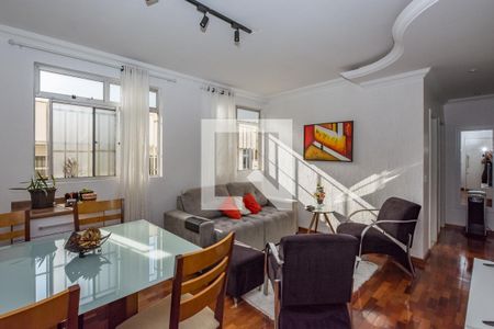 Sala de apartamento à venda com 3 quartos, 62m² em Padre Eustáquio, Belo Horizonte