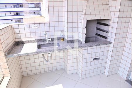 Varanda gourmet de apartamento para alugar com 1 quarto, 70m² em Aviação, Praia Grande