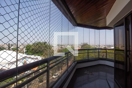 Varanda da Sala de apartamento à venda com 3 quartos, 137m² em Vila Jacuí, São Paulo