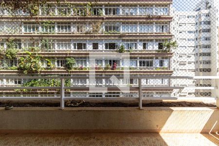 Varanda de apartamento à venda com 3 quartos, 128m² em Higienópolis, São Paulo