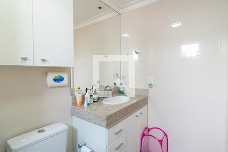 Banheiro da Suíte de apartamento à venda com 2 quartos, 76m² em Vila Guarani, São Paulo