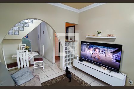 sala de casa à venda com 5 quartos, 180m² em Taquara, Rio de Janeiro