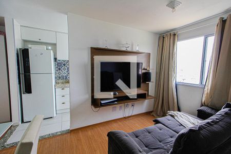 Sala de apartamento para alugar com 2 quartos, 43m² em Jardim Jamaica, Santo André