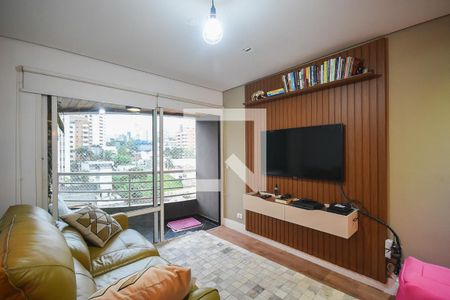 Sala de apartamento à venda com 3 quartos, 124m² em Real Parque, São Paulo