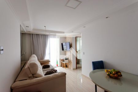 Sala de apartamento à venda com 2 quartos, 54m² em Vila Príncipe de Gales, Santo André