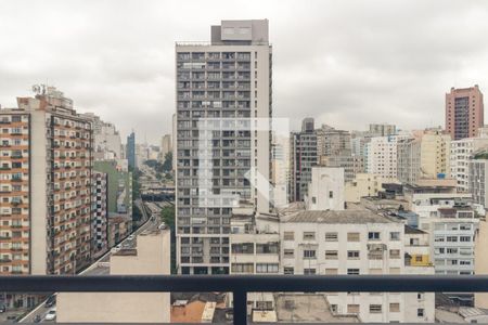 Varanda do Studio de kitnet/studio para alugar com 1 quarto, 24m² em Vila Buarque, São Paulo