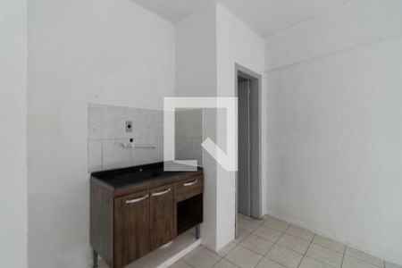 Cozinha de kitnet/studio à venda com 1 quarto, 20m² em Centro Histórico, Porto Alegre