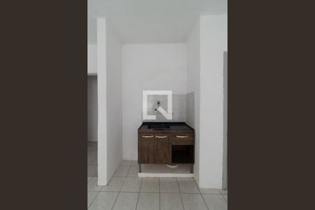 Cozinha de kitnet/studio à venda com 1 quarto, 20m² em Centro Histórico, Porto Alegre