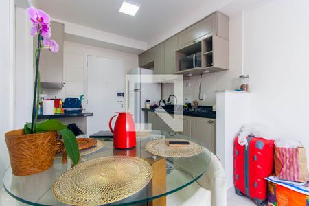 Sala/Cozinha de apartamento para alugar com 1 quarto, 28m² em Vila Ema, São Paulo