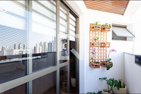 Varanda da Sala de apartamento à venda com 3 quartos, 117m² em Vila da Saúde, São Paulo