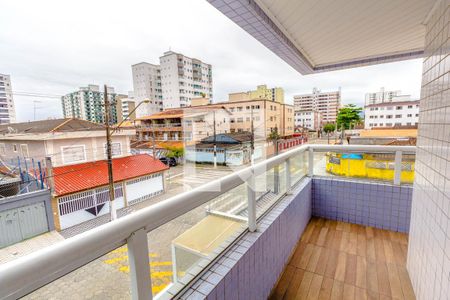 Varanda de apartamento para alugar com 1 quarto, 60m² em Guilhermina, Praia Grande