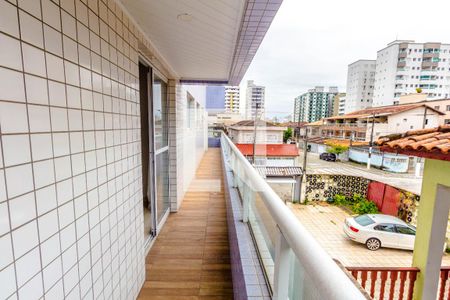 Varanda de apartamento para alugar com 1 quarto, 60m² em Guilhermina, Praia Grande