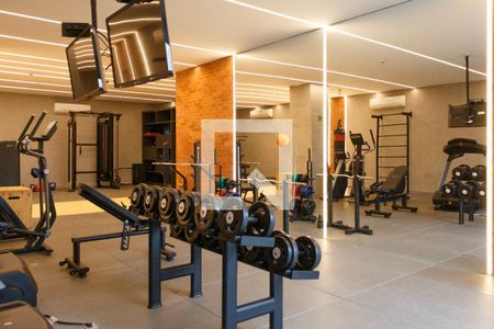 Studio à venda com 36m², 1 quarto e 1 vaga Studio à venda com 36m², 1 quarto e 1 vagaÁrea comum - Academia