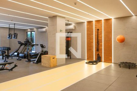 Studio à venda com 36m², 1 quarto e 1 vaga Studio à venda com 36m², 1 quarto e 1 vagaÁrea comum - Academia