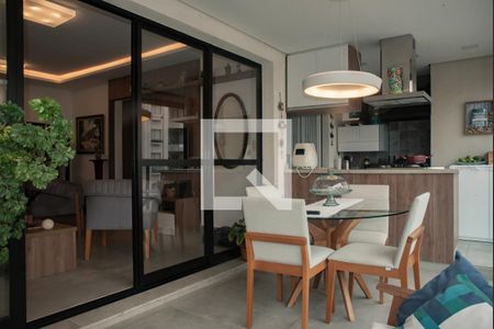 Varanda da Sala de apartamento para alugar com 3 quartos, 108m² em Chácara Inglesa, São Paulo