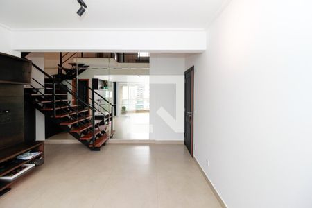 Sala de apartamento à venda com 1 quarto, 70m² em Moema, São Paulo