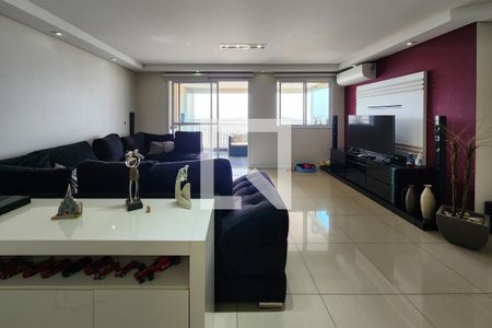 Sala de TV/Estar de apartamento à venda com 3 quartos, 134m² em Santa Paula, São Caetano do Sul