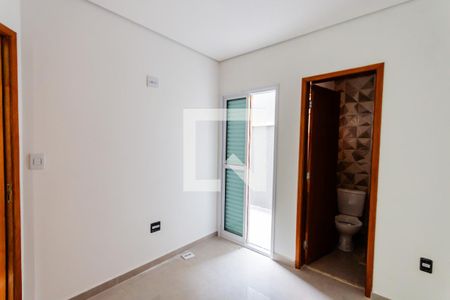 Suíte de apartamento à venda com 2 quartos, 55m² em Jardim Utinga, Santo André