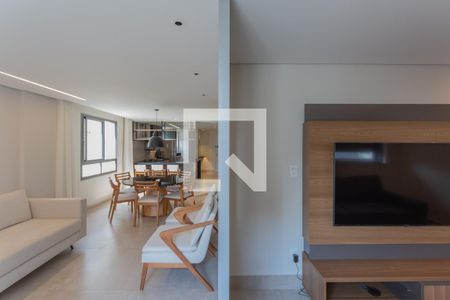 Sala de apartamento para alugar com 2 quartos, 104m² em Boa Viagem, Belo Horizonte