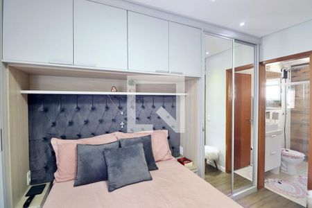 Quarto 1 - Suíte de apartamento para alugar com 2 quartos, 108m² em Campestre, Santo André