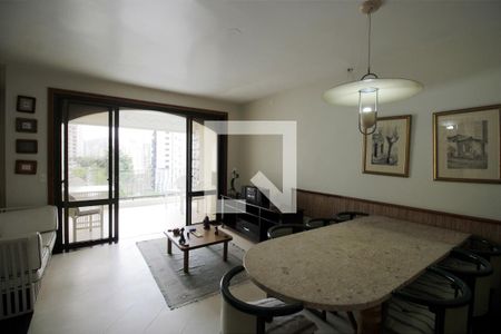 Sala de apartamento para alugar com 3 quartos, 140m² em Centro, Guarujá