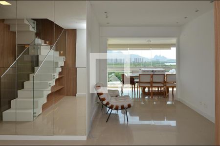 Sala de apartamento à venda com 3 quartos, 156m² em Barra da Tijuca, Rio de Janeiro