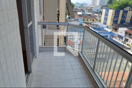 Varanda da Sala de apartamento à venda com 2 quartos, 86m² em Taquara, Rio de Janeiro
