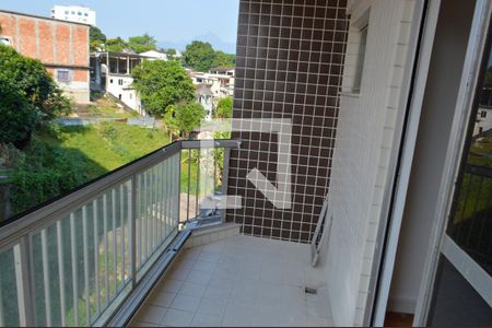 Varanda da Sala de apartamento à venda com 2 quartos, 86m² em Taquara, Rio de Janeiro