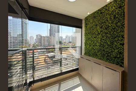 Sacada Integrada de kitnet/studio à venda com 1 quarto, 27m² em Jardim das Acacias, São Paulo