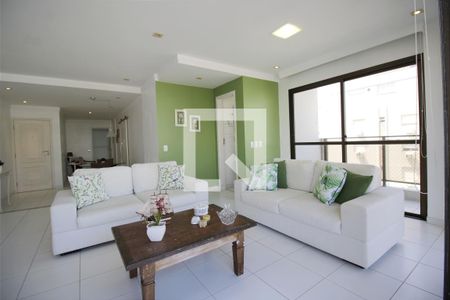 Sala de apartamento para alugar com 3 quartos, 120m² em Centro, Guarujá