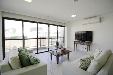 Sala de apartamento para alugar com 3 quartos, 120m² em Centro, Guarujá