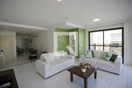 Sala de apartamento para alugar com 3 quartos, 120m² em Centro, Guarujá