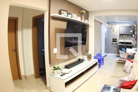 Sala de apartamento para alugar com 2 quartos, 80m² em Novo Eldorado, Contagem