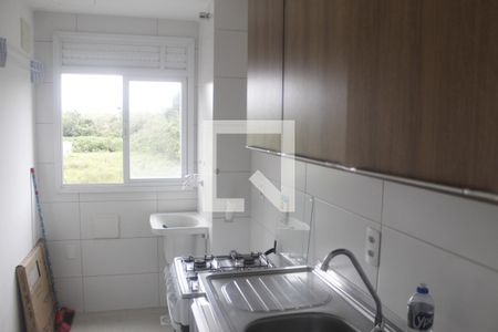 Cozinha de apartamento para alugar com 2 quartos, 48m² em Passo das Pedras, Gravataí