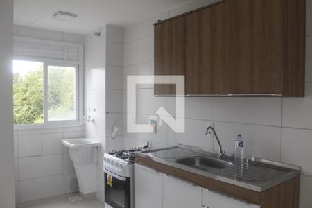 Cozinha de apartamento para alugar com 2 quartos, 48m² em Passo das Pedras, Gravataí