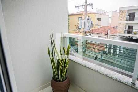 Varanda Suite  de apartamento para alugar com 2 quartos, 100m² em Vila América, Santo André